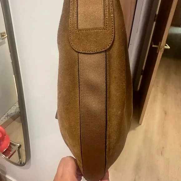Rag & Bone Riser suede Crossbody/hobo Bag - Picture 3 of 15